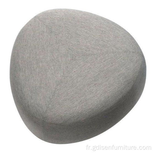 Cirque pouf en canapé en velours ottoman